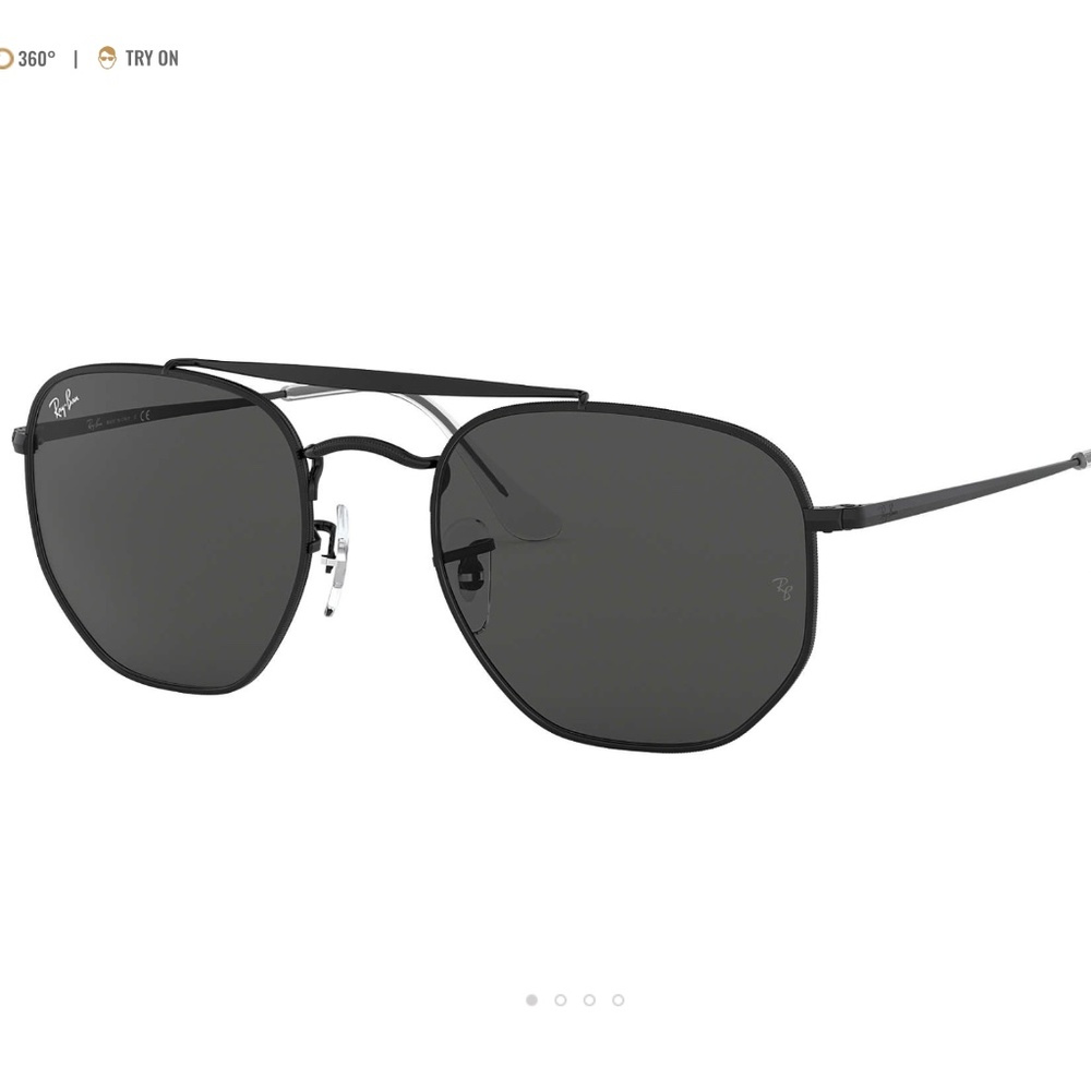 Ray-Ban Marshal polarized black sunglasses